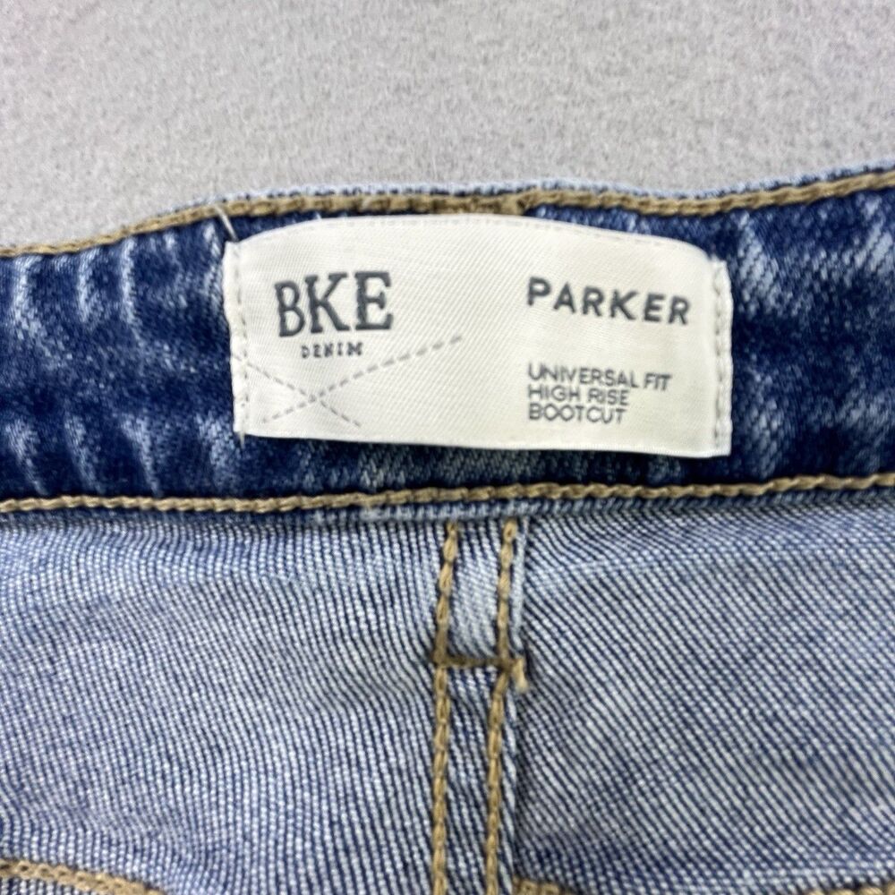 BKE Parker Bootcut Jeans Womens 29x34 Blue Stretch Denim High Rise Universal Fit - Picture 6 of 15